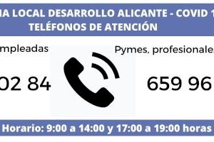 La Agencia Local de Desarrollo crea una Oficina Telemática y habilita dos líneas de asesoramiento a personas en desempleo, autónomos, pymes y empresas