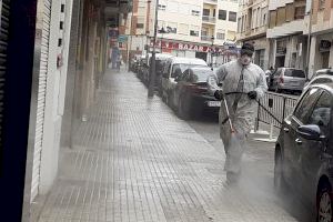 Segorbe desinfecta sus calles con Quimxel para asegurar el bienestar de sus vecinos