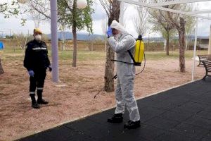 Continúan las labores de prevención de la UME en Villena