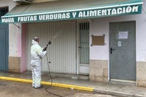 Massalavés comienza las labores de desinfección de la vía pública