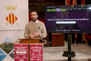 La plataforma Morvedre a Casa que oferix servicis a domicili de comerços i restaurants del municipi ja està disponible