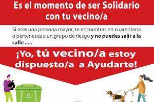 Gandia posa en marxa el programa "Sigues solidari amb el teu veí"