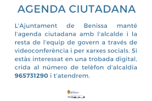 Arturo Poquet mantiene su agenda ciudadana por medios telemáticos