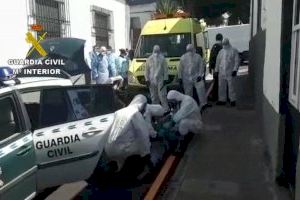 Detenido por decir que tenía el virus y escupir a la Guardia Civil