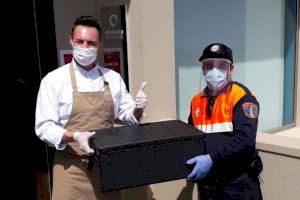 El restaurante Orobianco prepara comidas para el centro de menores de Benissa