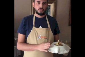 La Concejalía de Turismo de Sagunto anima a cocineros y cocineras profesionales de la ciudad a grabar en vídeo sus recetas de cocina