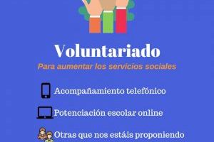 Nules pone en marcha un programa de voluntariado de apoyo a servicios sociales