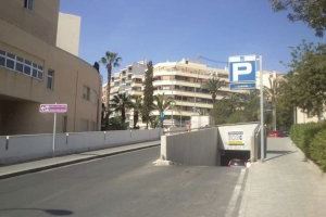 El Ayuntamiento de Alicante ofrece el servicio gratuito de aparcamiento en el parking público López Osaba a las personas y sanitarios que acuden al Hospital