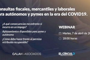 Directivos y juristas alicantinos analizan los aspectos fiscales y laborales de la crisis del COVID 19