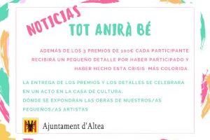 Altea anuncien una exposició amb tots els cartells del concurs pictòric ‘Tot anirà bé’