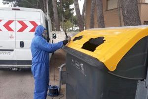 València àmplia les boques de contenidors d'envasos com a mesura de seguretat enfront del coronavirus