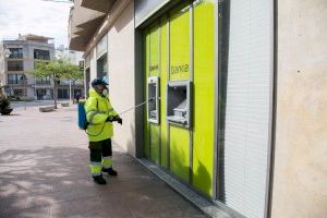 Gandia intensifica la desinfecció viària en tot el terme municipal