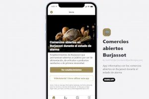 Crean una APP gratuita para conocer qué comercios están abiertos en Burjassot durante el estado de alarma