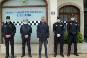 Tres nuevos agentes se incorporan a la Policía Local  de L´Eliana