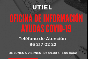 Utiel crea la oficina de información de ayudas COVID-19