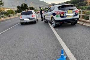 Más controles de Guardia Civil, Policía Local y Protección Civil en las entradas de Altea evitarán la llegada de turistas durante la Semana Santa