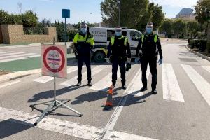 Calpe blinda sus accesos ante la llegada masiva de turistas