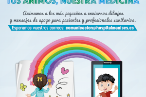 Manises anima a los más pequeños a enviar dibujos y mensajes de apoyo a pacientes y profesionales sanitarios