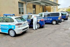 Detenido por resistirse al confinamiento y poner contenedores en mitad de la calle en Castellón