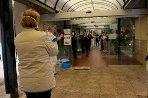 Imatge de la residència dies abans de confirmar-se el brot de coronavirus