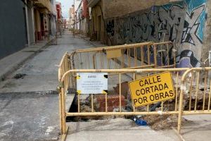 Aigües de Sagunt reanuda las obras paralizadas por la situación provocada por el Coronavirus