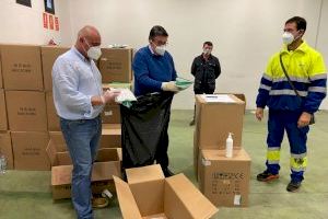 Reparten mascarillas entre el personal portuario de Valencia, Sagunto y Gandia