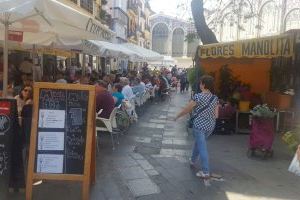 Els hostalers de València demanen més flexibilitat per a garantir la supervivència de les terrasses