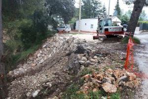 La reparació dels camins més afectats per la DANA no es deté a Ontinyent