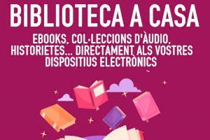 La Biblioteca de Sagunto amplía sus recursos online para hacer más llevadero el confinamiento