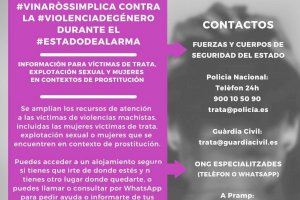 Vinaròs se implica contra la violencia de género y la explotación sexual