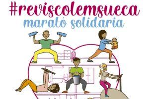 Sueca convoca a la ciudadanía a realizar una maratón solidaria desde el confinamiento