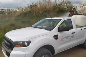 El Ayuntamiento de Sagunto refuerza los controles de mosquitos tras las últimas lluvias