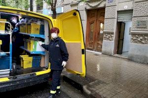 Correos apoya en Valencia a bebés y madres en situacion de vulnerabilidad