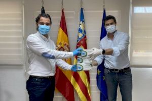 Protección Civil distribuirá 1.500 mascarillas desde primera hora de mañana lunes a los usuarios del transporte público