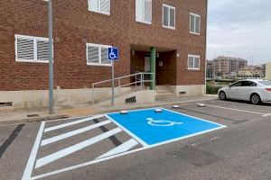 L'àrea de Mobilitat completa la reordenació d'accessos al pàrquing de l'avinguda Cardenal Tarancón a petició dels veïns