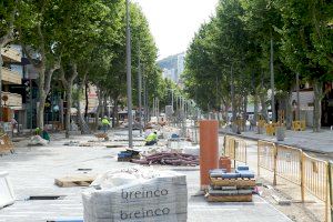 El grueso de la remodelación de Mediterráneo de Benidorm estará terminado para mediados de mayo