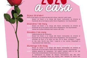 Las fiestas de la Rosa del Poble Nou de Benitatxell, también desde casa