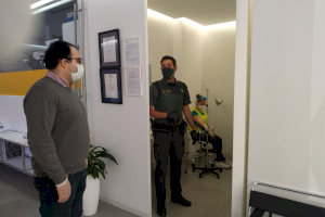 El concejal de Seguridad Ciudadana anuncia que se han realizado los test del COVID-19 a la Guardia Civil de Altea