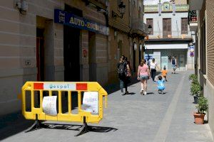 Buena acogida de la liberación del tráfico rodado a 24 calles de Paiporta