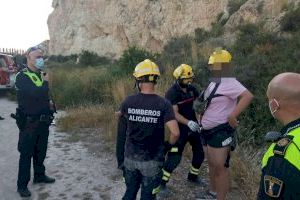 Rescaten a un menor que havia quedat atrapat a la Serra Grossa