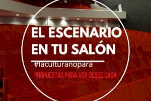 Cultura lanza “El escenario en tu salón” que recoge varias obras culturales para disfrutar desde casa