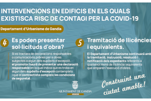 Gandia introdueix modificacions en les condicions de la construcció en habitatges i locals buits compartits amb residents - (foto 3) Gandia introdueix modificacions en les condicions de la construcció en habitatges i locals buits compartits amb residents - (foto 3)
