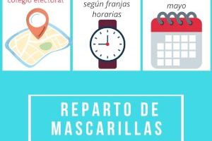 Segorbe comienza mañana, 12 de mayo, el reparto de las 10.000 mascarillas