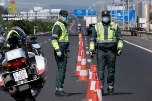 Sorprendidos circulando a 179 y 192 km/h por la V-30 de Valencia