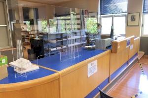 Casi doscientos usuarios visitan la Biblioteca para realizar préstamos y devoluciones en el primer día de la fase 1