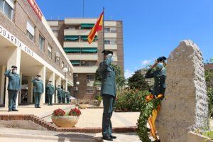 La Guardia Civil de Castellón celebra en un acto simbólico la conmemoración del 176 aniversario de su Fundación