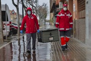 El coronavirus desborda a Creu Roja: 197.000 persones ateses en dos mesos