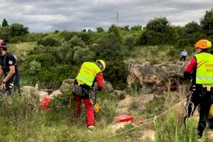 Hallan el cadáver de una persona en el río Sénia de Vinaròs