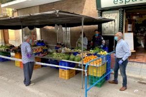 Orihuela inicia sus mercados cumpliendo con las medidas de seguridad y de higiene