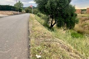 Desbrozan la mayoría de los caminos de Betxí